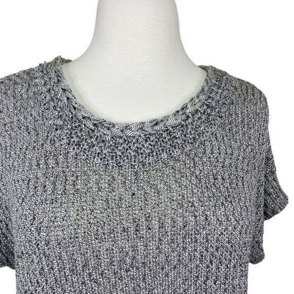 Cable & Gage Short Sleeve Sweater Size Medium - Picture 2 of 6